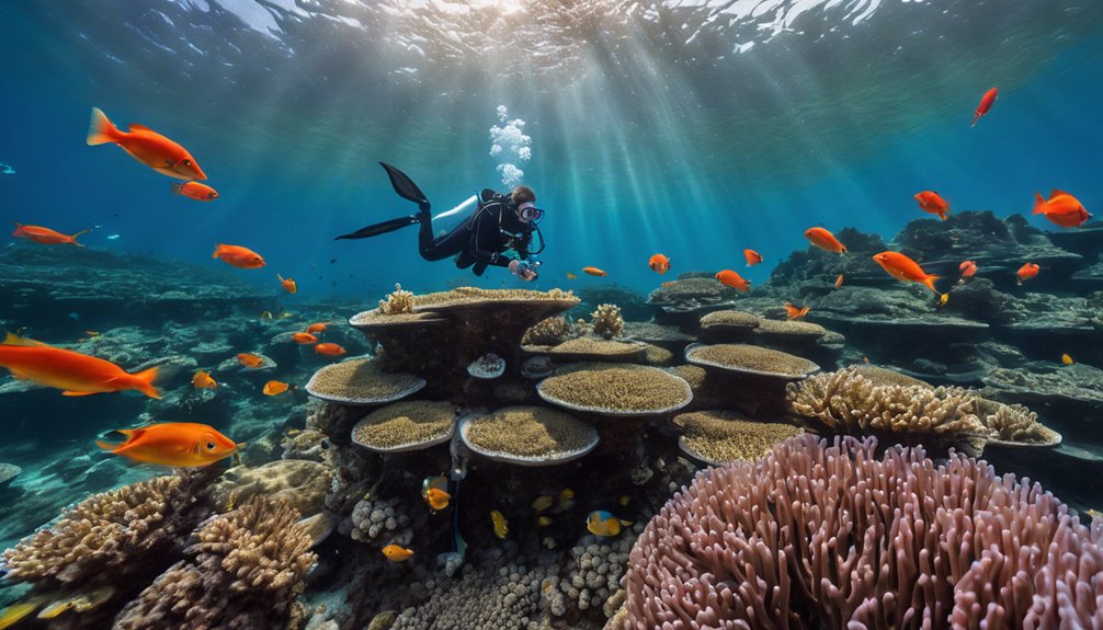 coral reef restoration efforts