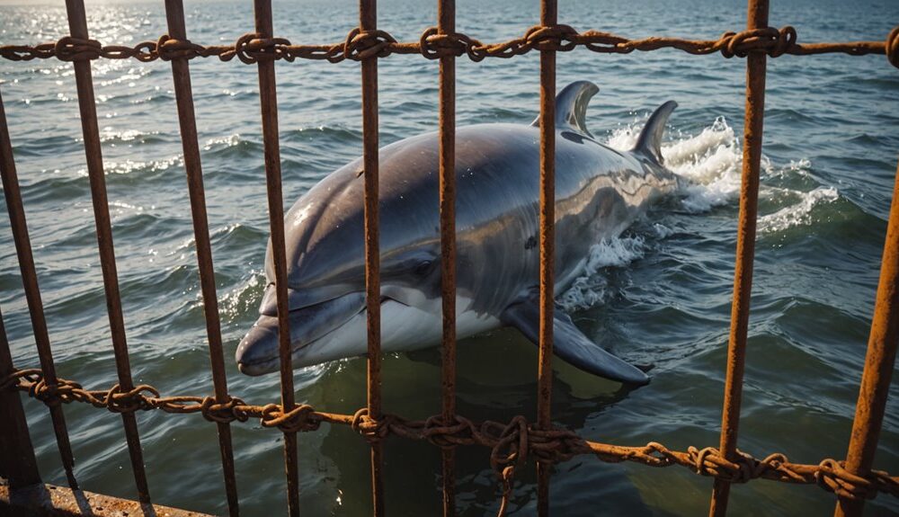 dolphins trapped in bekasi