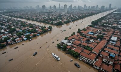 flooding affects jakarta areas