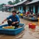 fried snacks during flood