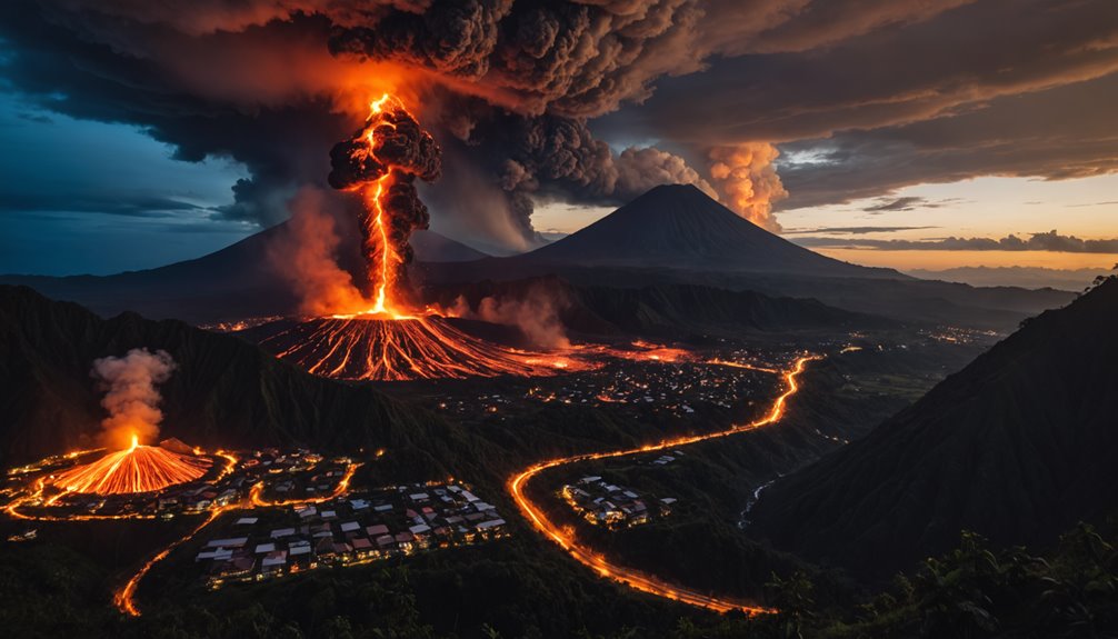 mount lewotobi erupts alert