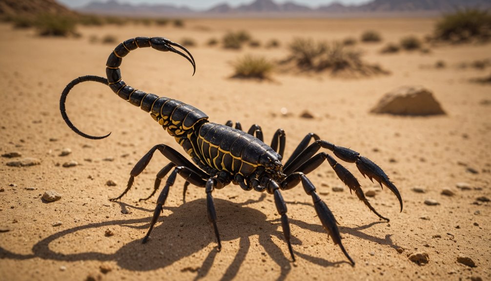 new scorpion with sprayable venom