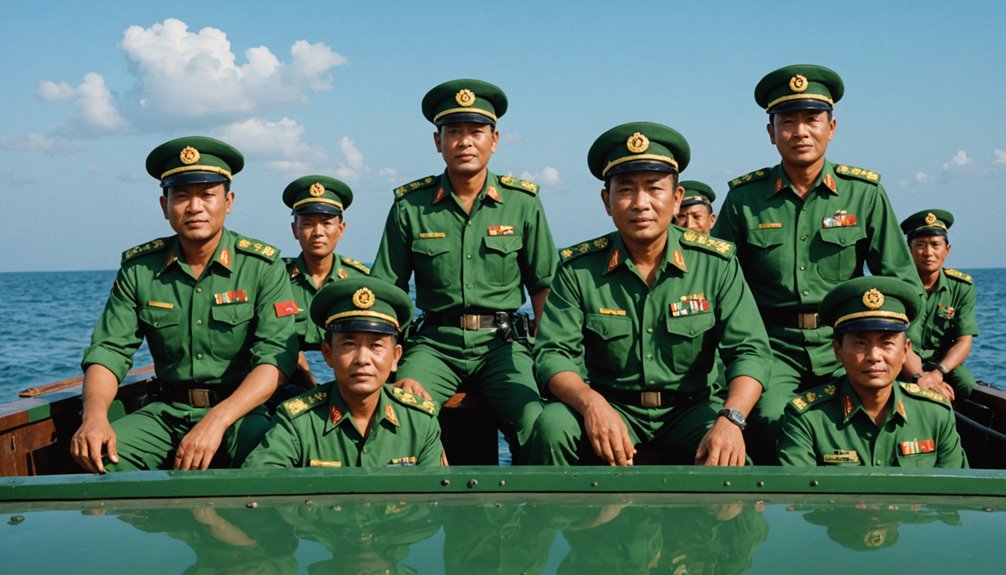 titiek soeharto drives amphibious tank