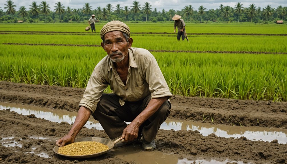 farmer discovers gold treasure