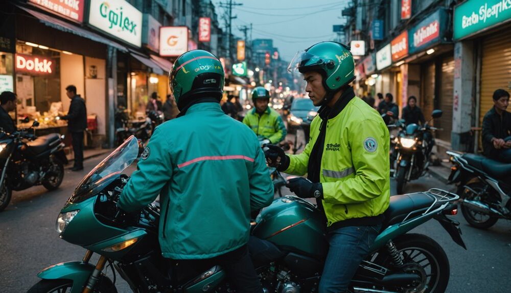 online ojek service strategies