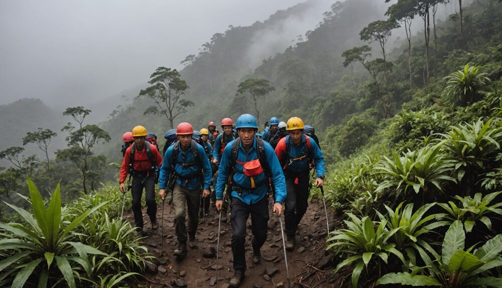 rescue of stranded climber