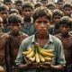 teen steals bananas parade