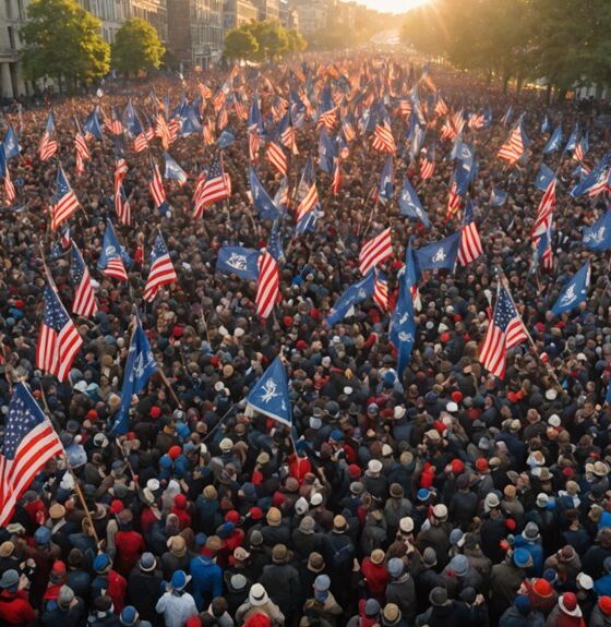 protes yang terinspirasi melawan Trump