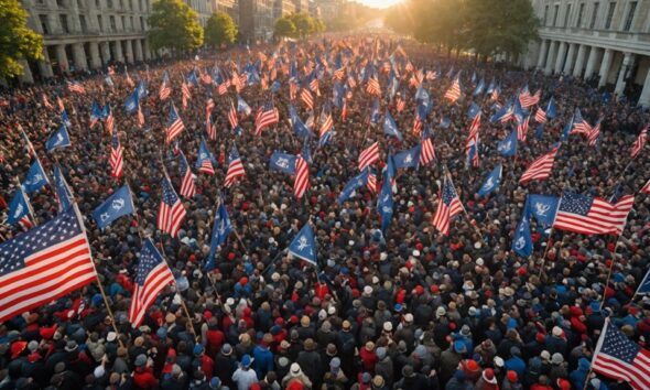 protes yang terinspirasi melawan Trump