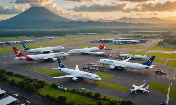 tiga bandara internasional yang diklasifikasikan ulang