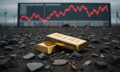 Harga emas merosot di bawah tekanan