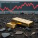 Harga emas merosot di bawah tekanan