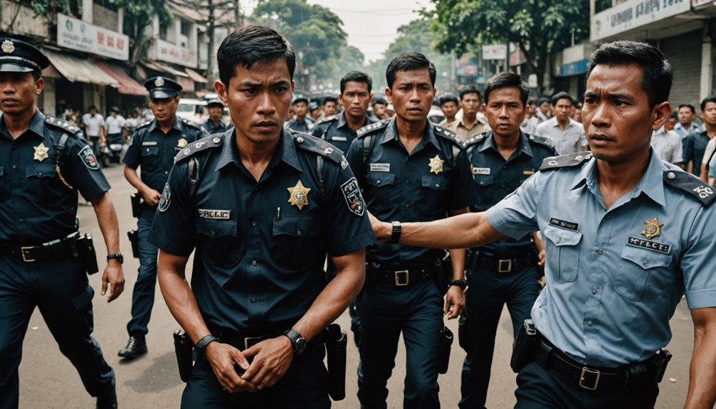 tersangka pencurian payudara ditangkap