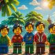 anak-anak Indonesia meminta Lego