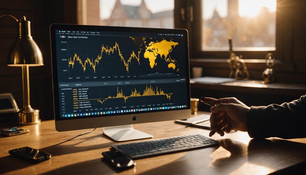 monitor harga emas secara rutin