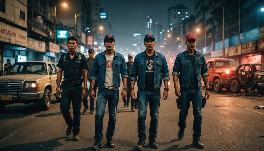 pengemudi truk penangkapan organisasi